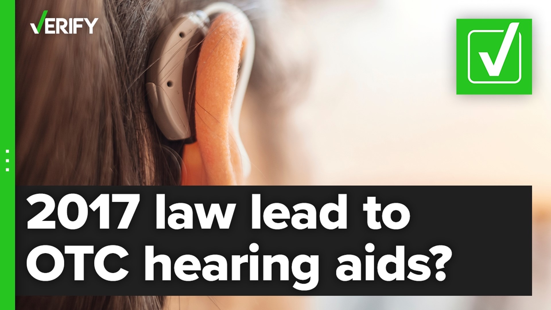 Hearing aids over the counter are coming. A 2017 bill from Warren and Grassley, a law signed by Trump and an executive order from Biden made it happen.