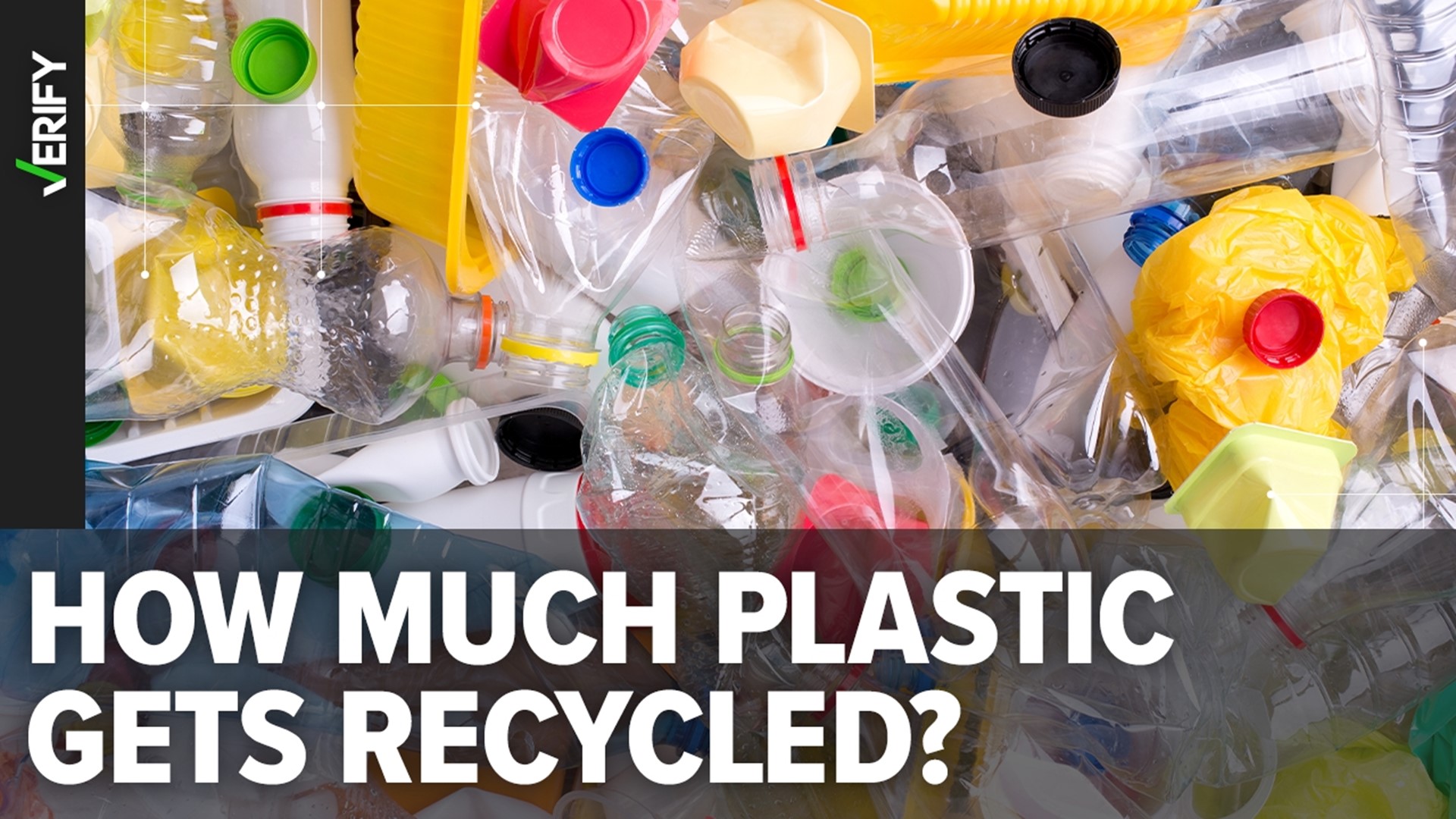 Many say only 5-9% of plastic is recycled while the rest is sent to landfills. But that’s all plastics, not just plastics you put in your recycle bin.