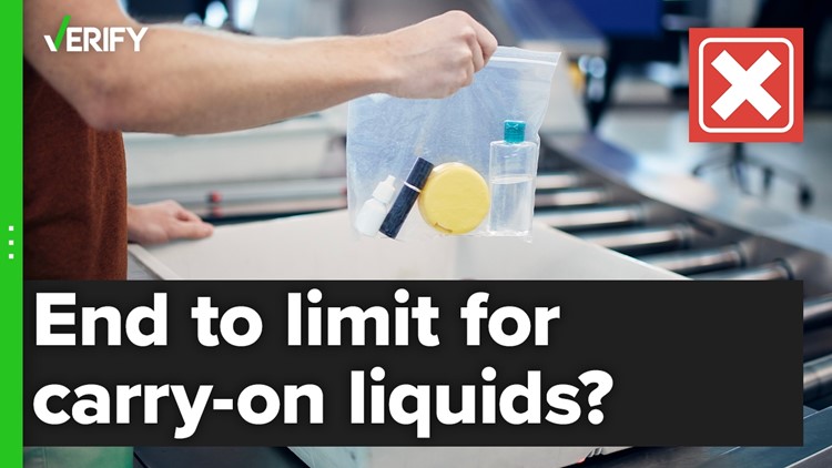 No, most airports are not eliminating the 3.4 ounce container limit for liquids in carry-ons in 2024