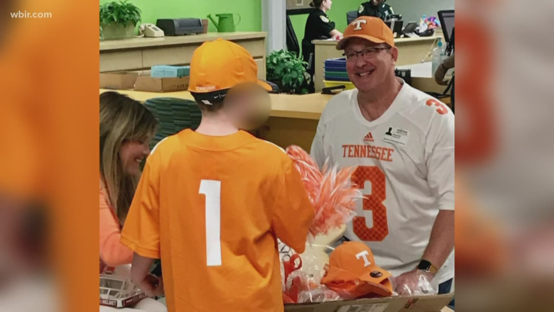 It's a story that showed the true Volunteer spirit. The VolShop even got the green light to sell the boy's shirt, with proceeds going to an organization fighting bullying.