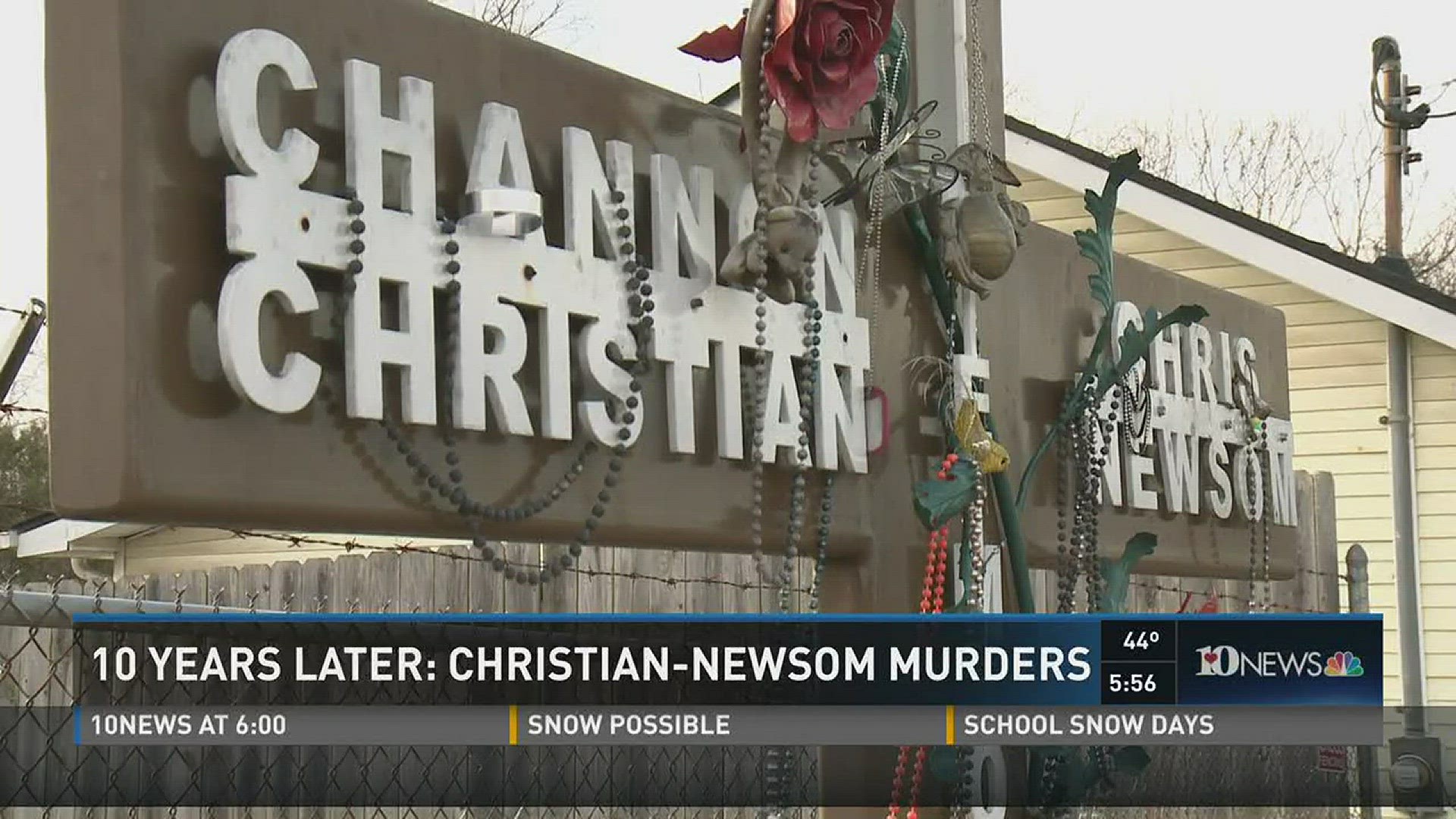 Jan. 4, 2017: Channon Christian's mother speaks about the last 10 years of grief and her ongoing fight for justice after her daughter's murder.