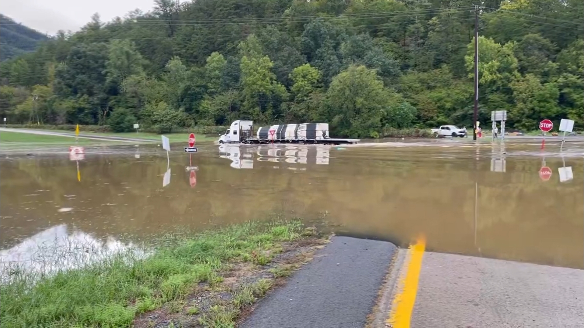 Cocke County was among the worst hit areas for flooding in East Tennessee, and the Pigeon and French Broad rivers are expected to continue rising through the day.