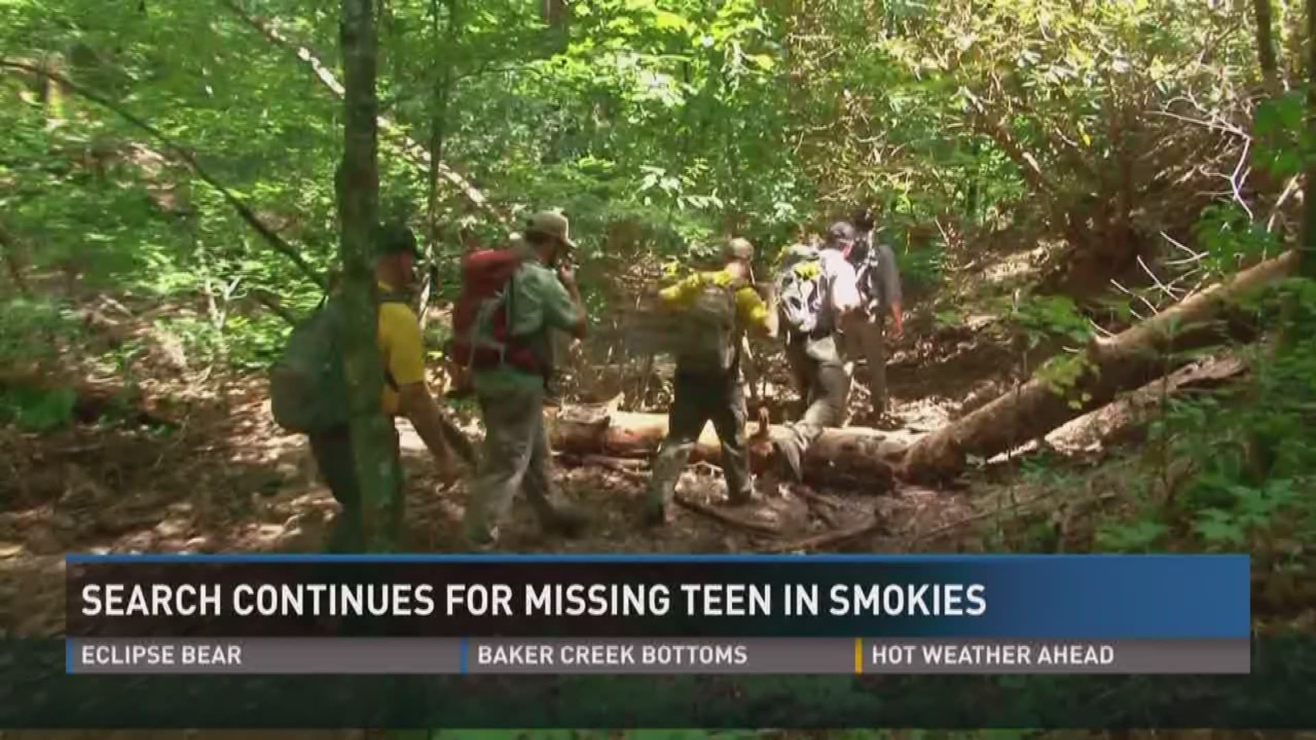 Teen missing for over a week in the Smoky Mountains walks out of ...