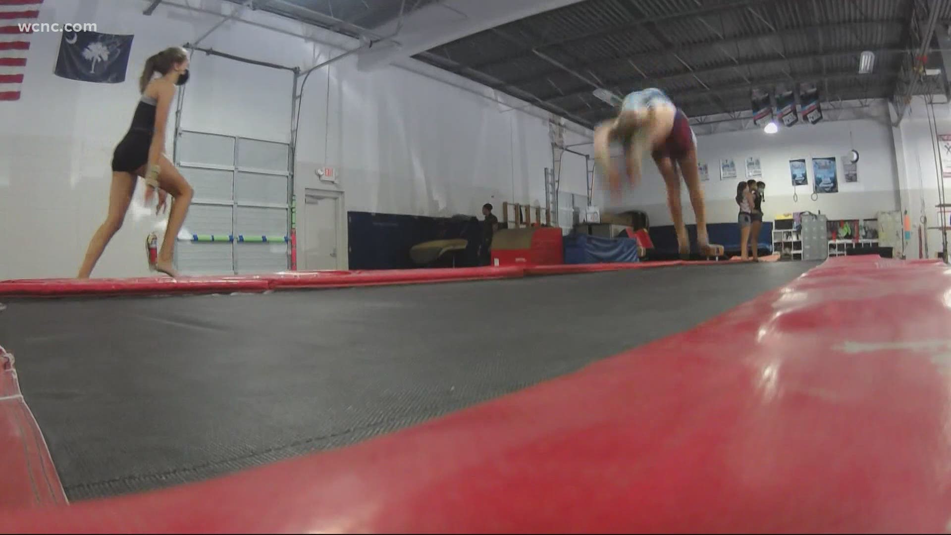 Gymnastics studios in the area are seeing a lift in enrollment from their sport being in the Olympic spotlight.