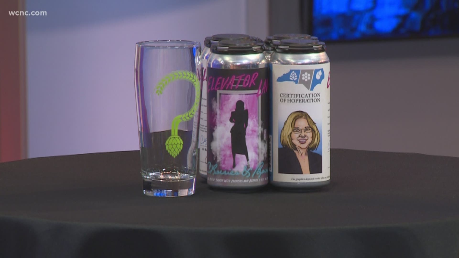 If you’ve been in a North Carolina elevator, you’ve seen Cherie Berry’s face on the wall. The Unknown Brewing Co. gets creative and pays tribute to the elevator lady with their newest beer.
