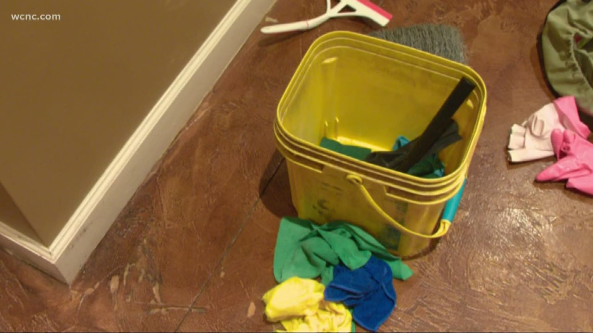 As the coronavirus hits the Charlotte area, a local cleaning company says business is booming with concerned residents wanting their homes cleaned.