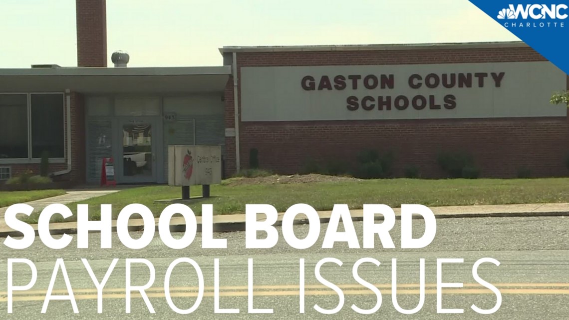 Here's where Gaston County Schools stands on payroll issues
