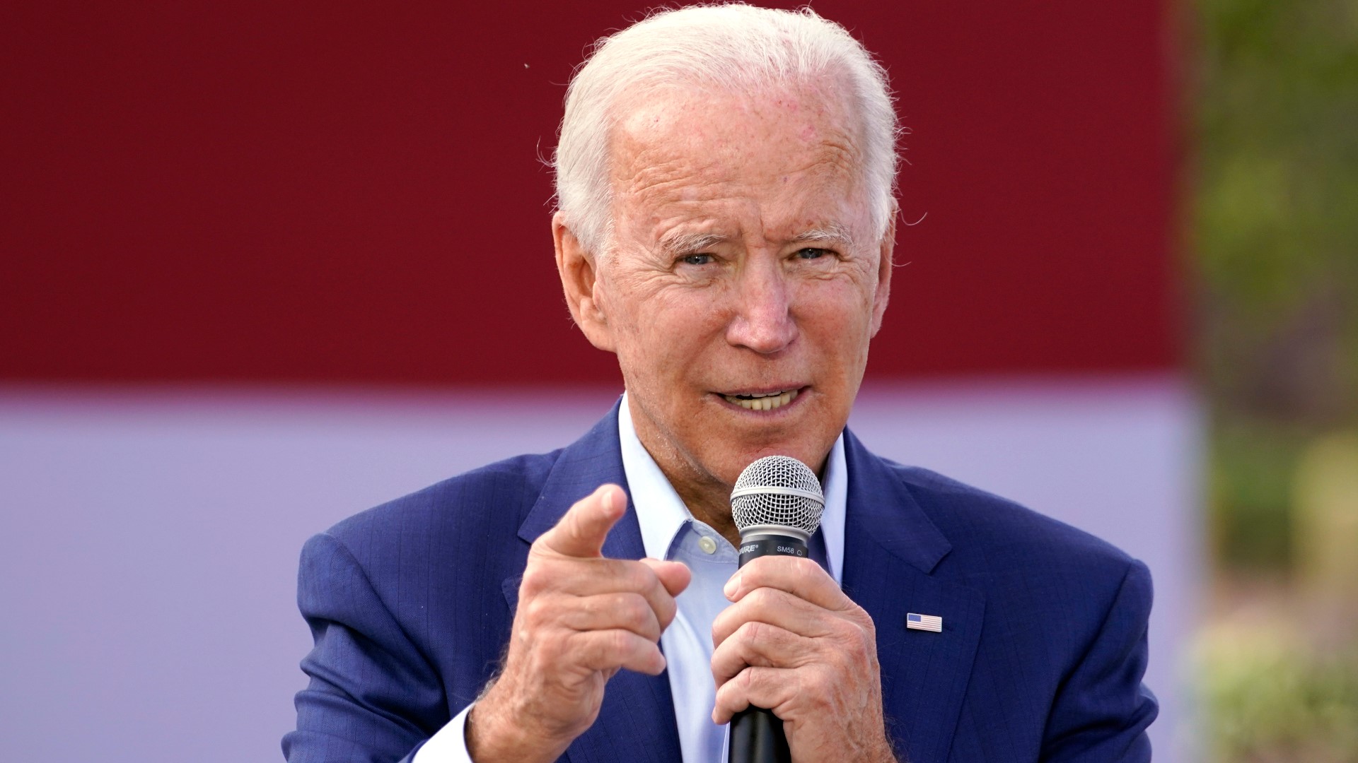 Wednesday was Joe Biden's first trip to Charlotte since becoming the democratic nominee for president.