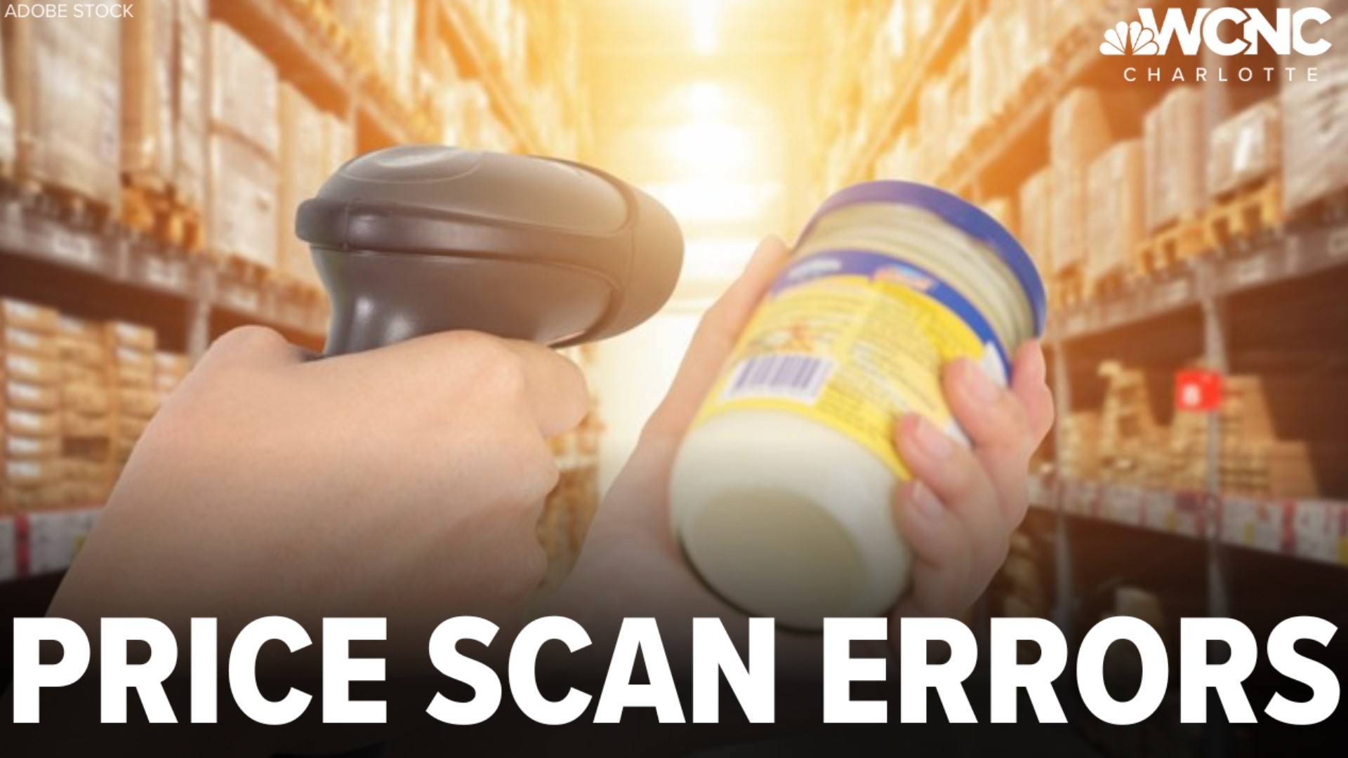 Price scanning error fines across North Carolina