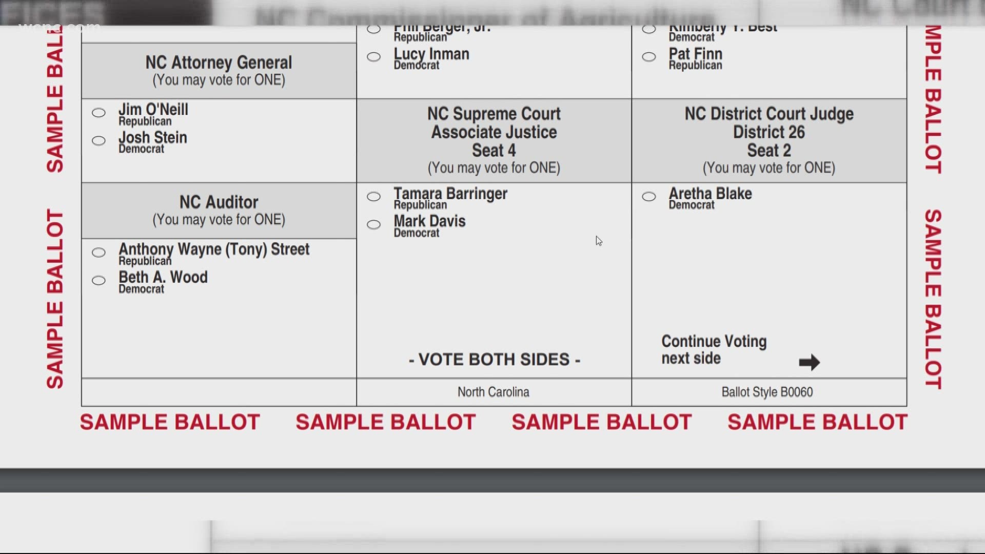 We will walk you through a sample ballot to prepare you for when you head to the polls.
