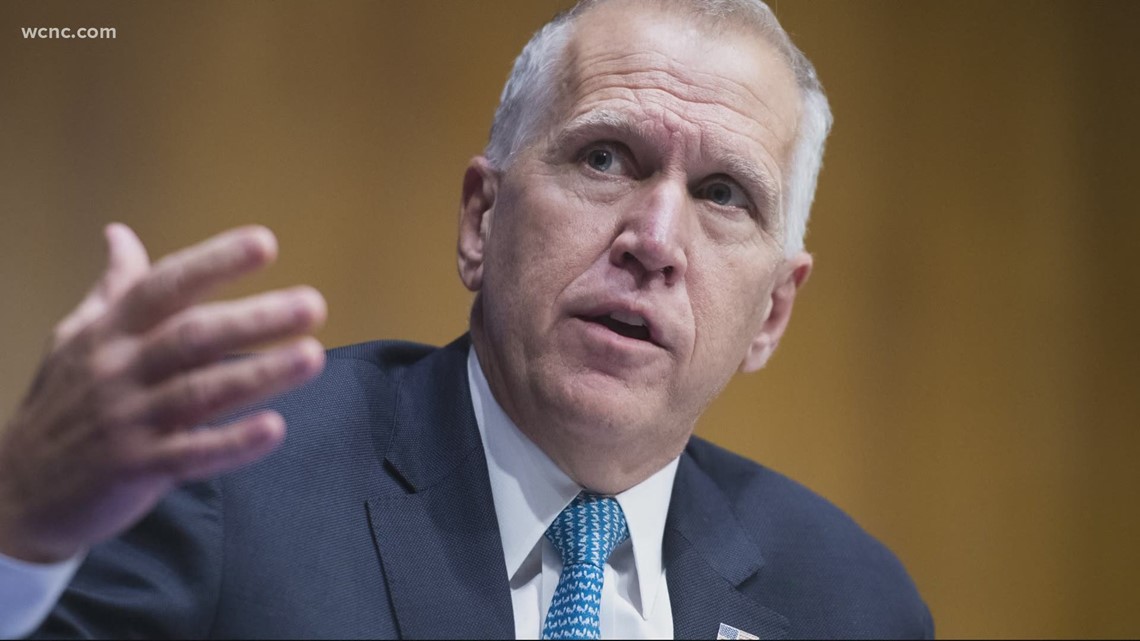 North Carolina US Senator Thom Tillis has coronavirus