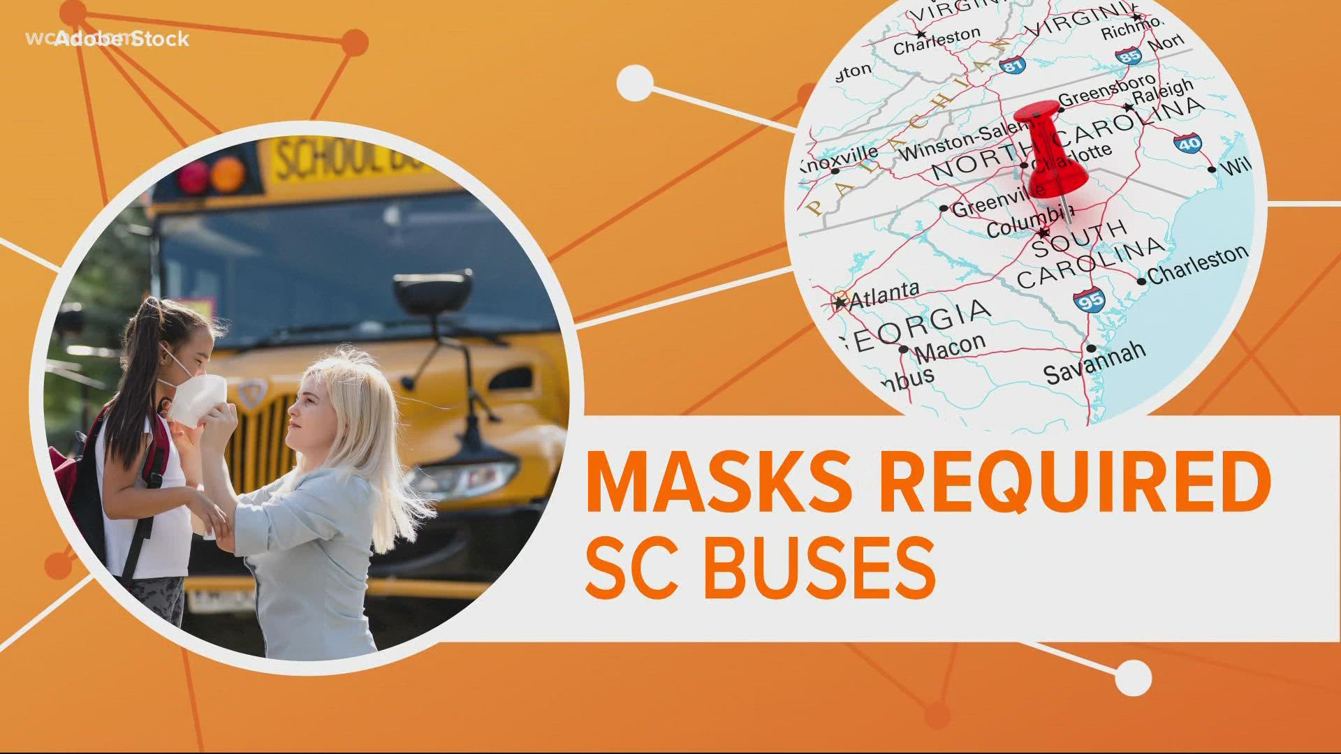 Sarah French helps you Connect the Dots on where South Carolina students need to mask up, and where they're not required.