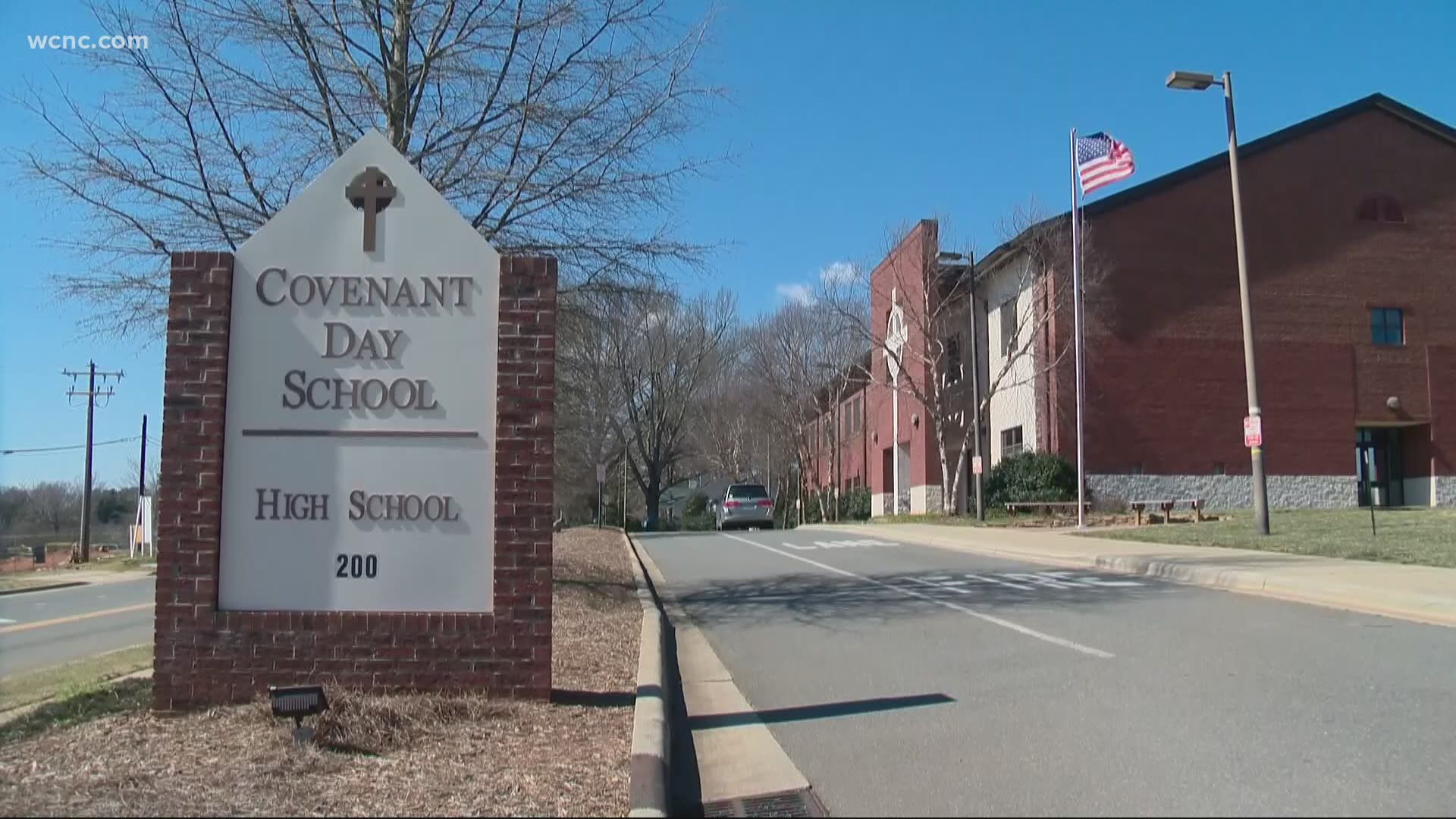 Mecklenburg County Public Health Director Gibbie Harris says 6 positive were reported at Covenant Day School, a private Christian School, located in Matthews.