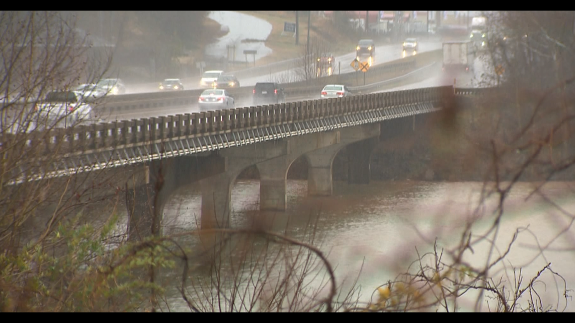 Heavy rains cause river and street flooding in mountains and foothills ...
