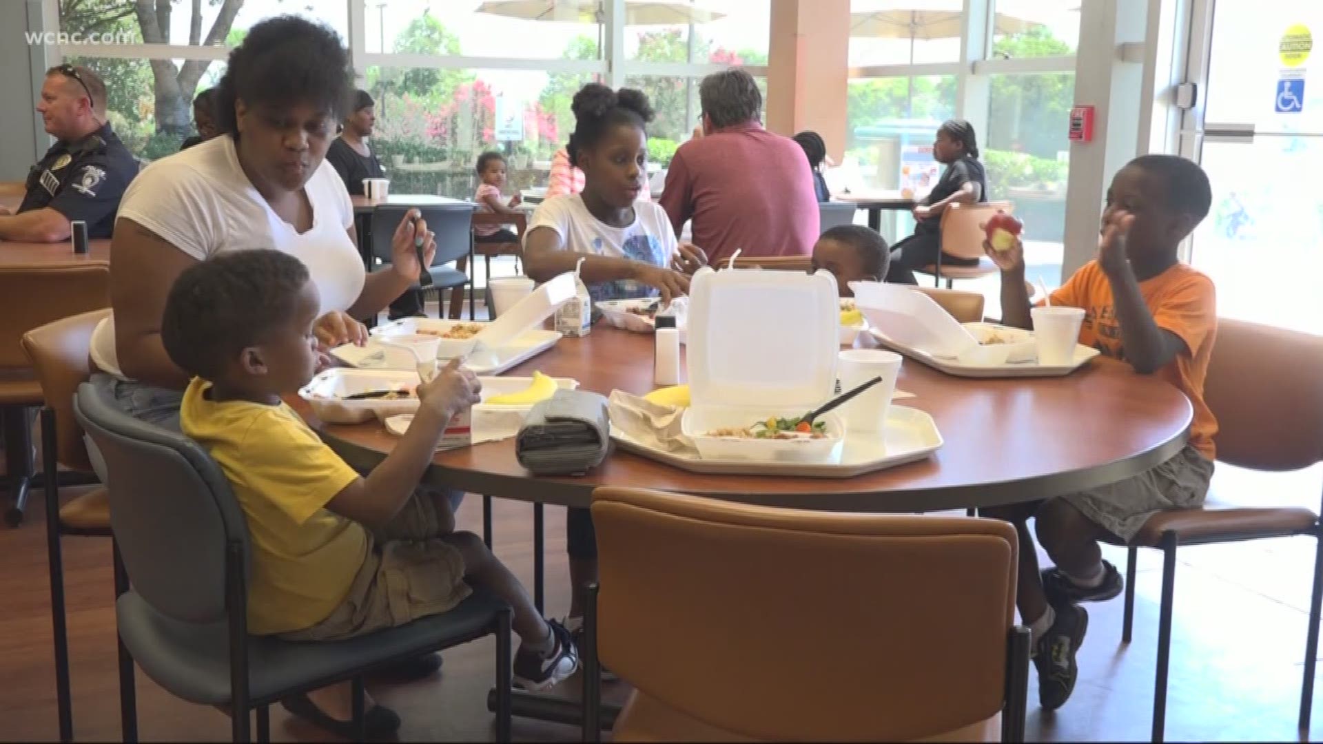 The Atrium Health location in University is offering meals to kids who otherwise might go without during the Summer.