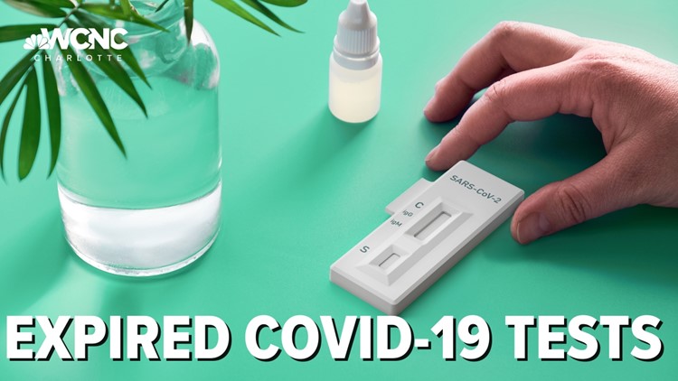 How long can you use an at-home COVID-19 test once it's expired?