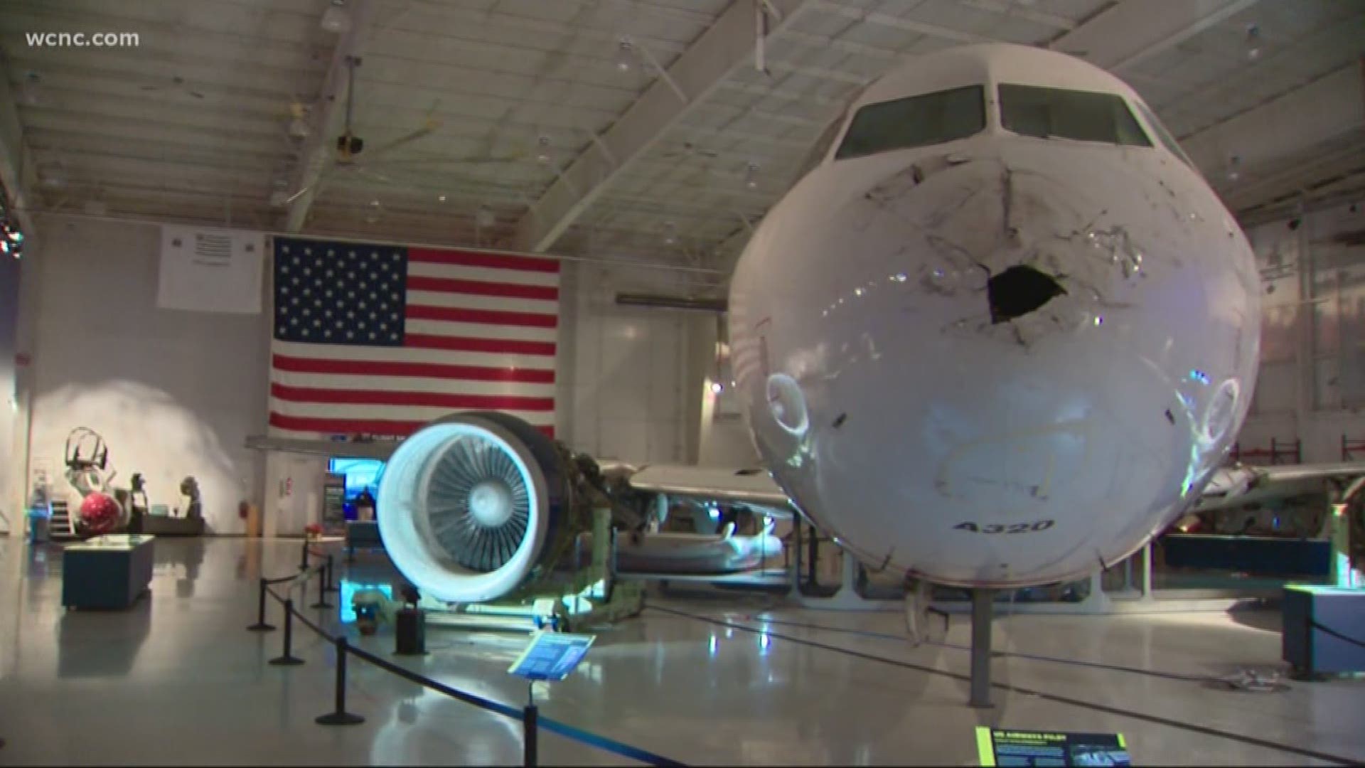 The plane is currently housed in a 40,000 square foot hangar at the Carolinas Aviation Museum.