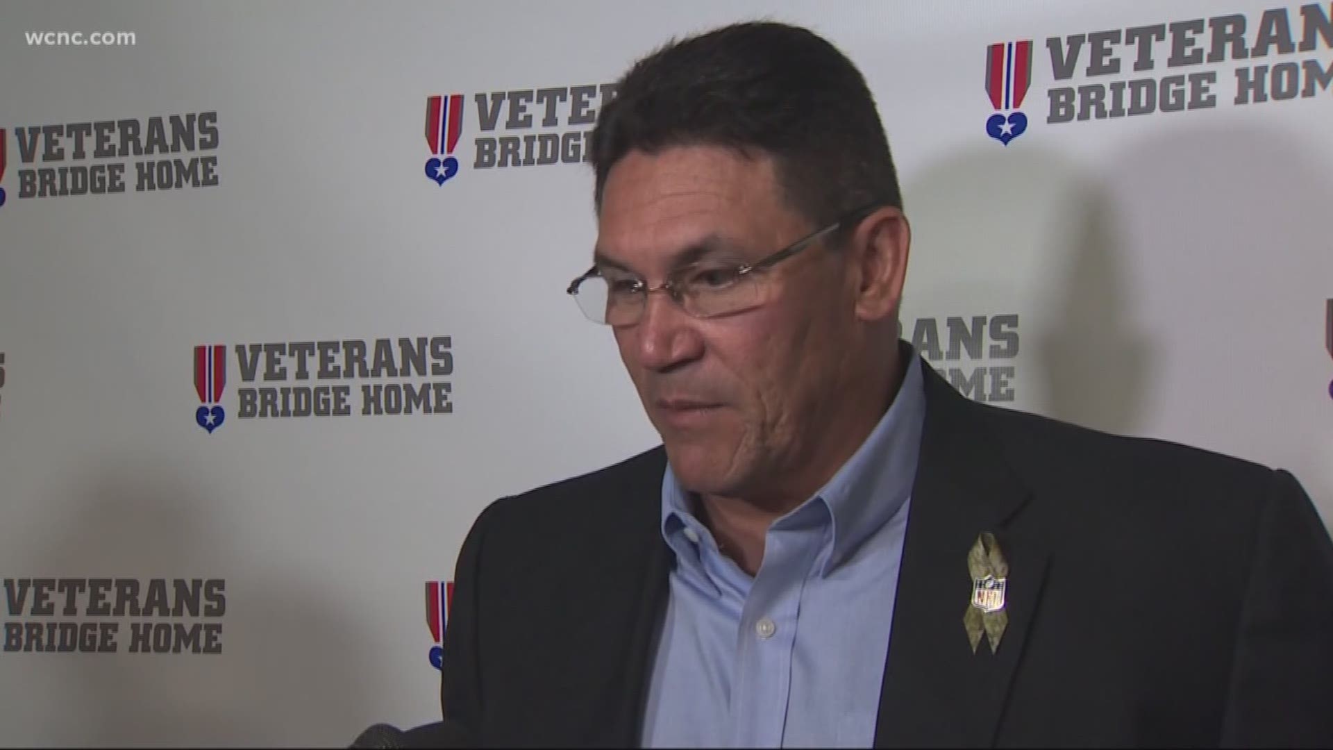 Panthers head coach Ron Rivera discusses the Panthers new owner David Tepper for the first time. 