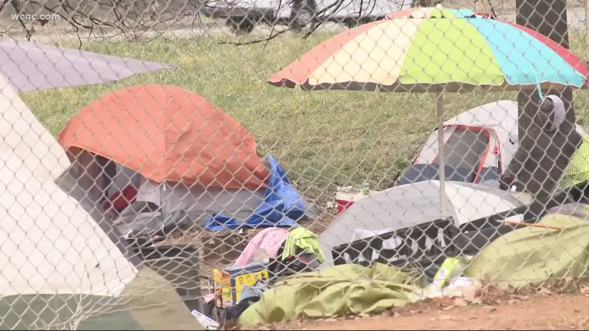 Mecklenburg County held a virtual town hall Thursday evening to address the homelessness issue that has become more visible during the pandemic.