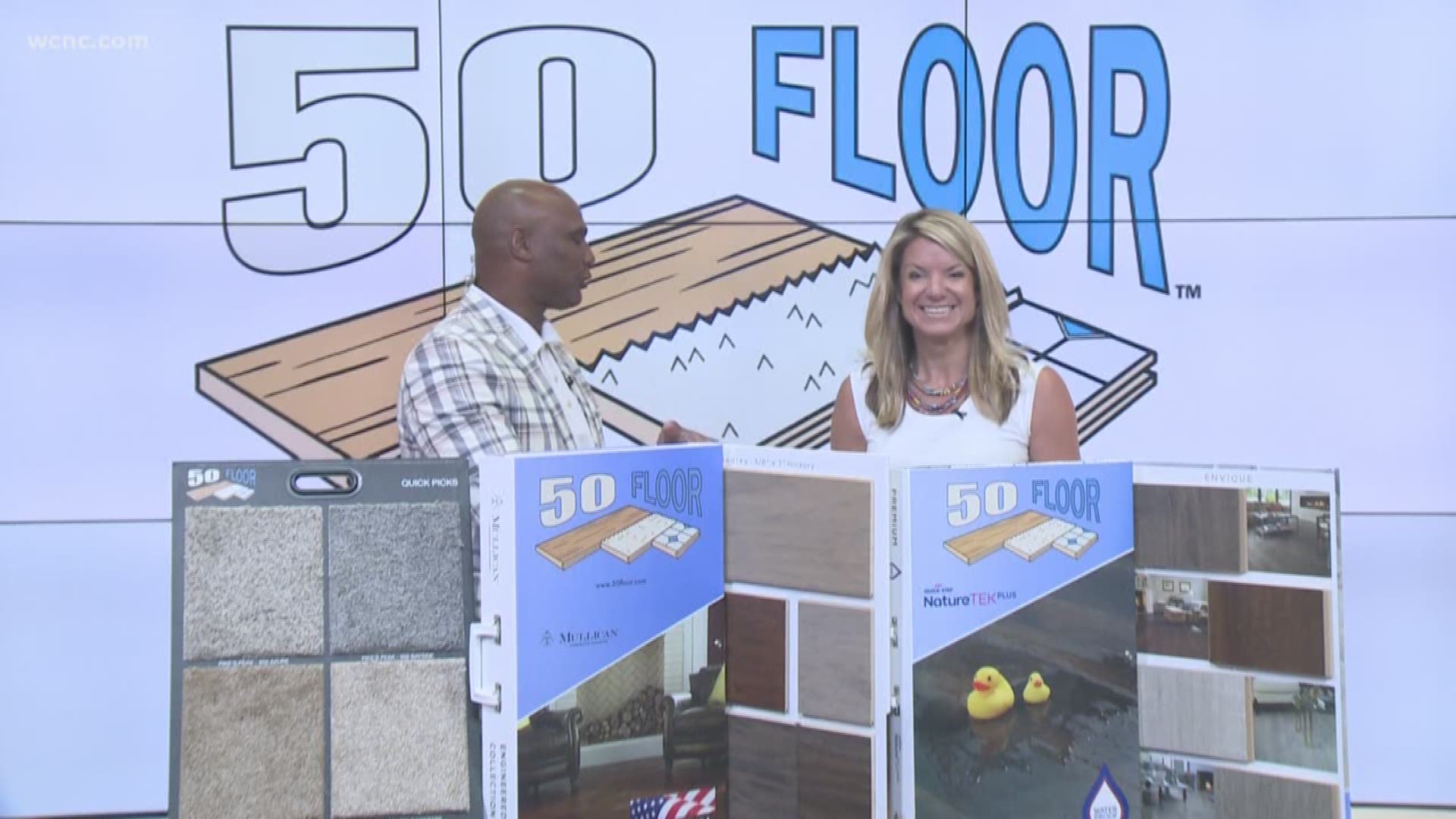 50 Floor does all the work so you can get beautiful new floors installed in one day for a great price.