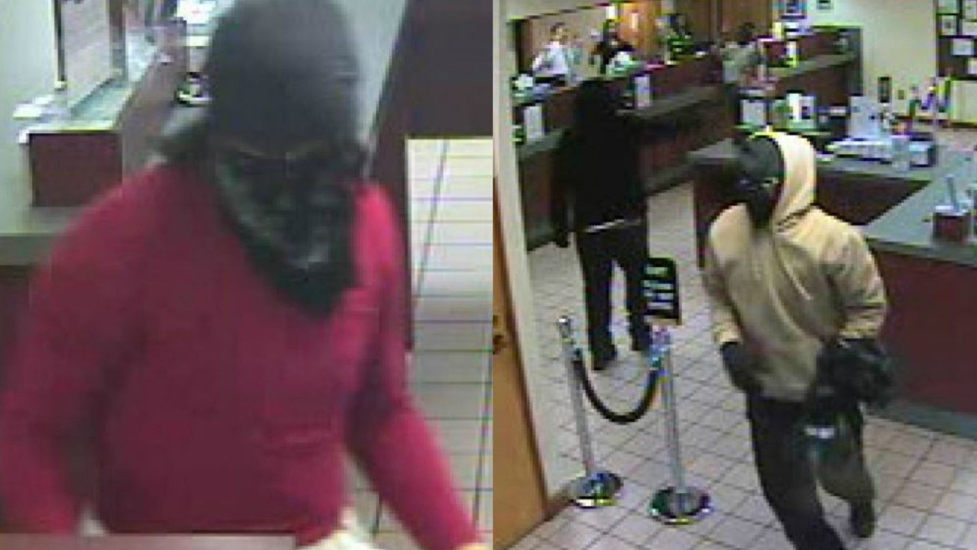 Police Searching For Armed Bank Robbery Suspects