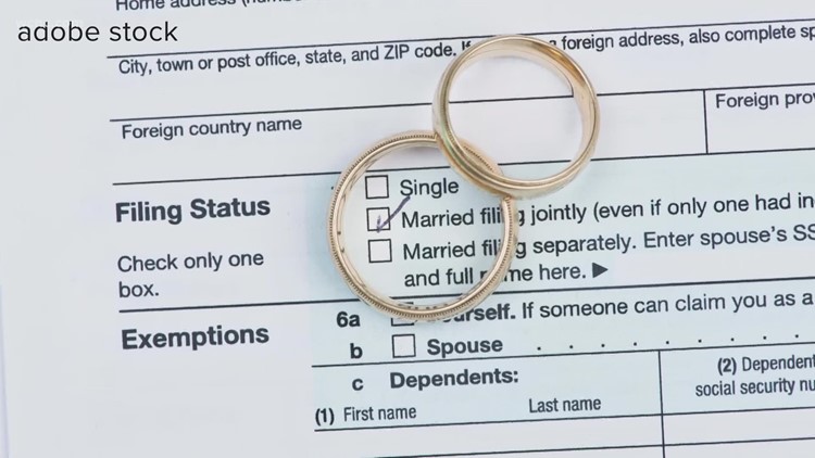 Can married people file income taxes as single? VERIFY
