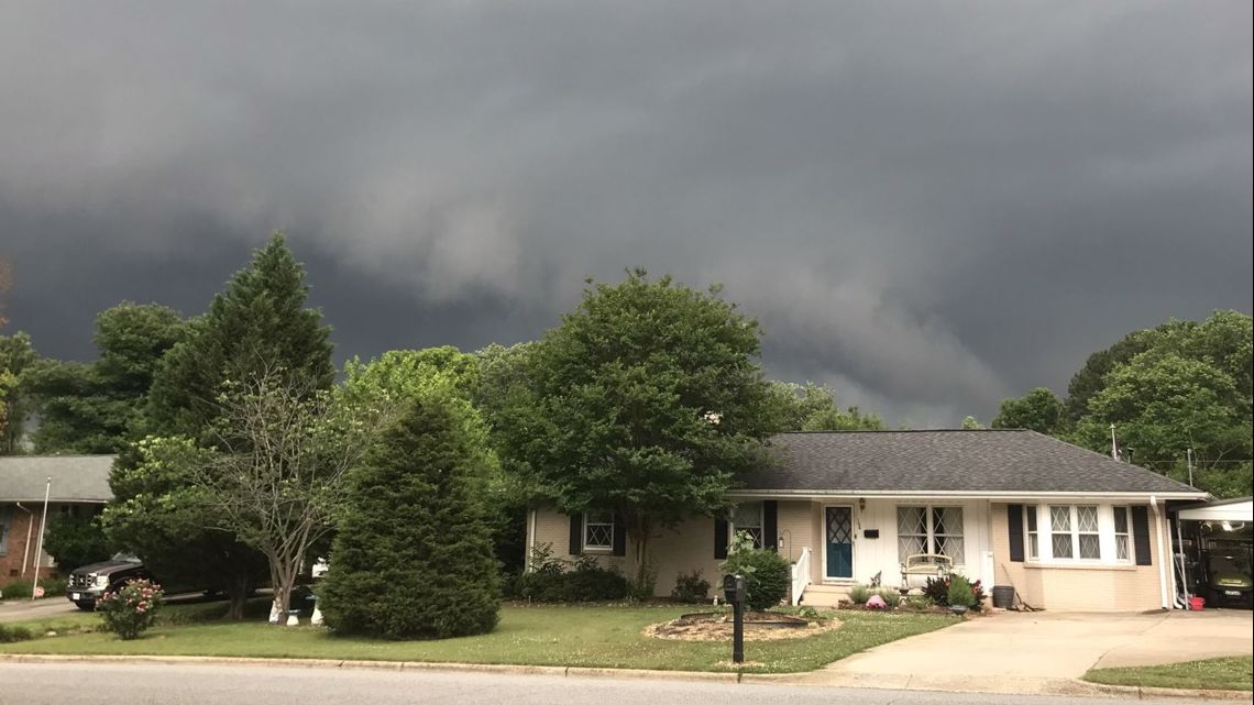 PHOTOS A look outside as tornado warnings crossed the Charlotte area