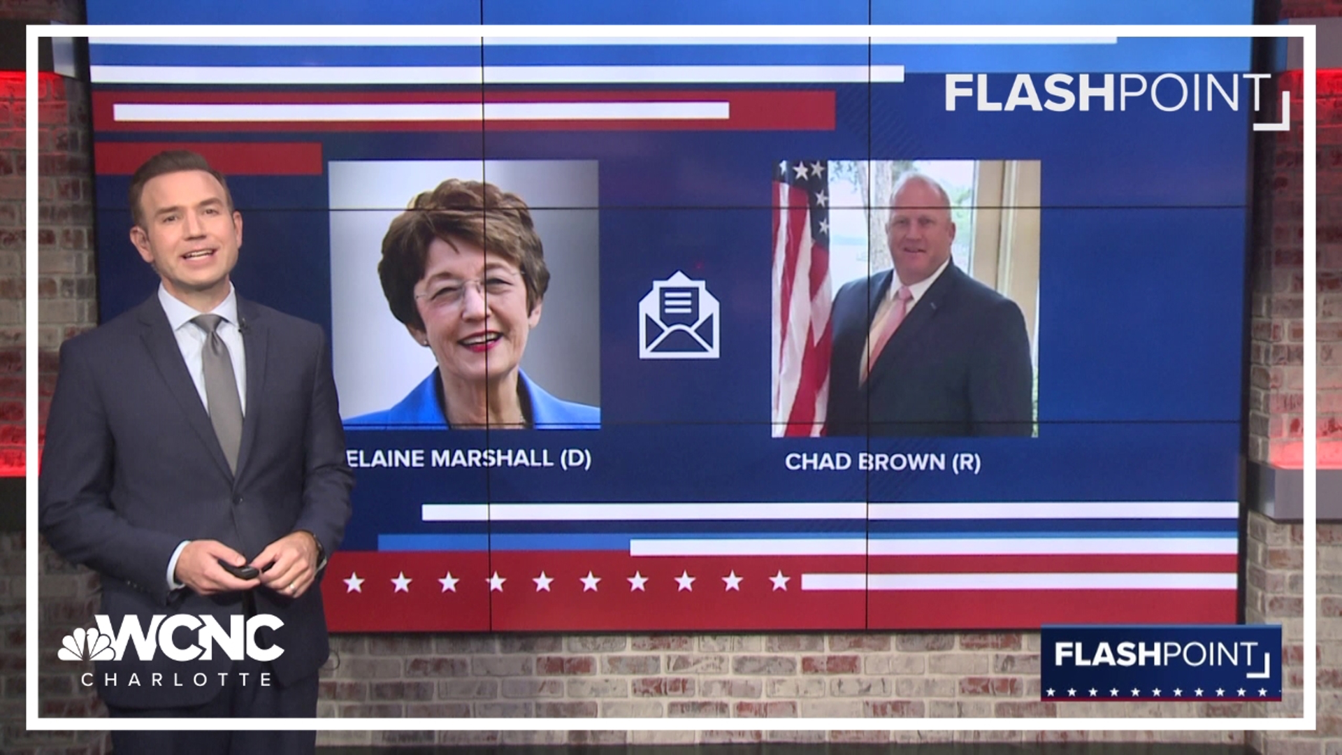 On Flashpoint, the two candidates offer differing views on the office's function in the North Carolina.