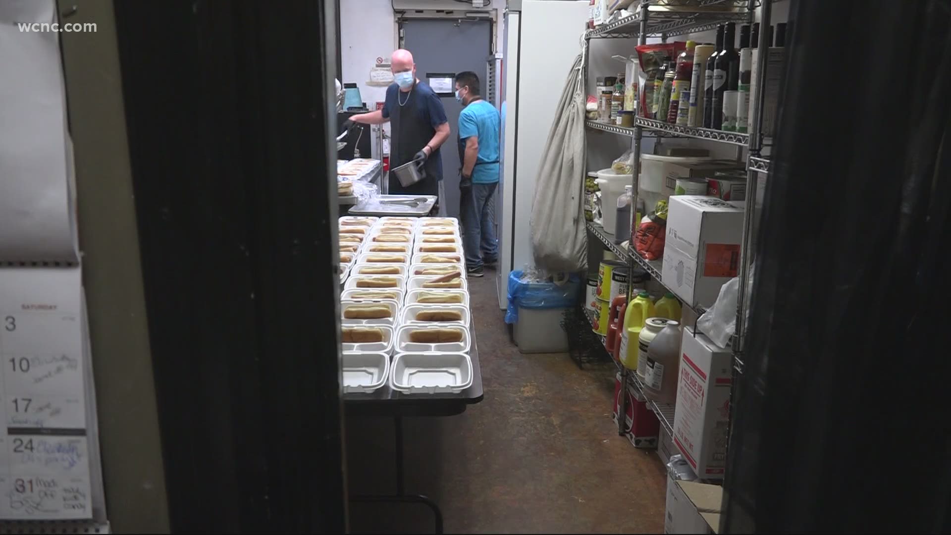 Choplin's Steak & Seafood has been cooking up school lunches to fill a need in the community.