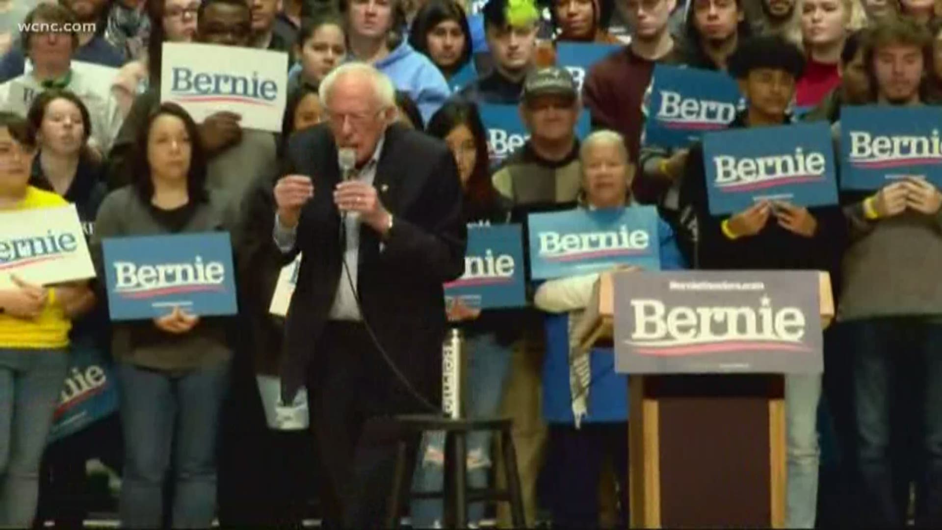 Bernie Sanders discusses 'healthcare for everyone' proposal, also ending all student debt if elected.