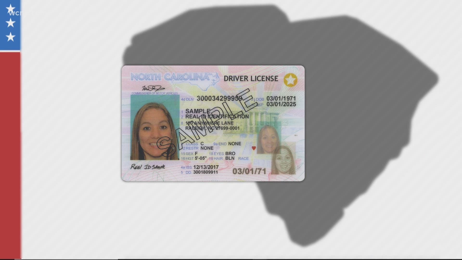 North Carolina does not require photo ID to cast a ballot, but all voters in South Carolina must present an approved photo ID to vote.
