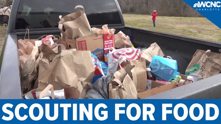 How to help with Scouting For Food this weekend