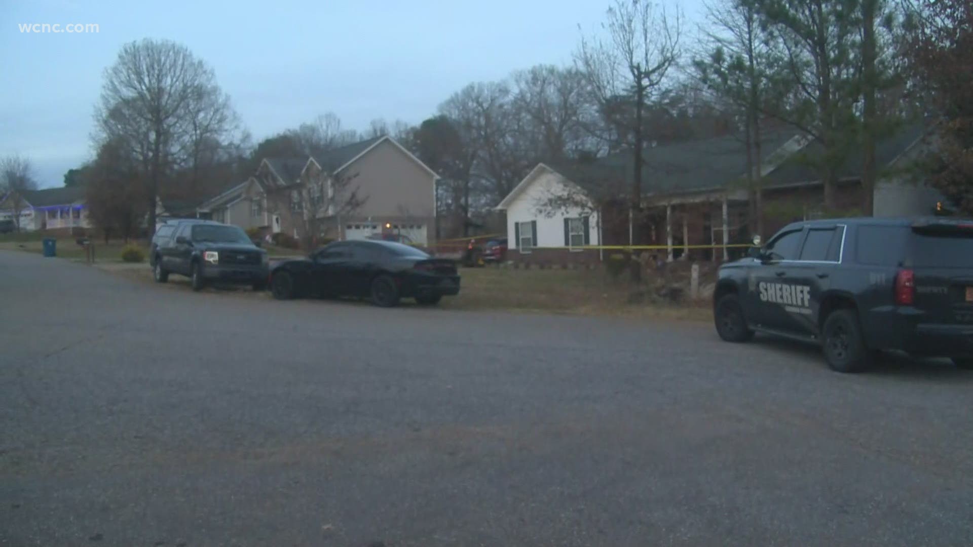 The child was shot in the Woodleaf Court neighborhood in Conover.