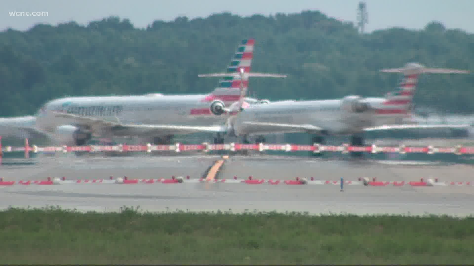 The CARES Act is providing millions of dollars in relief for major airports like Charlotte Douglas. But it's not nearly enough to run operations for a lengthy time.