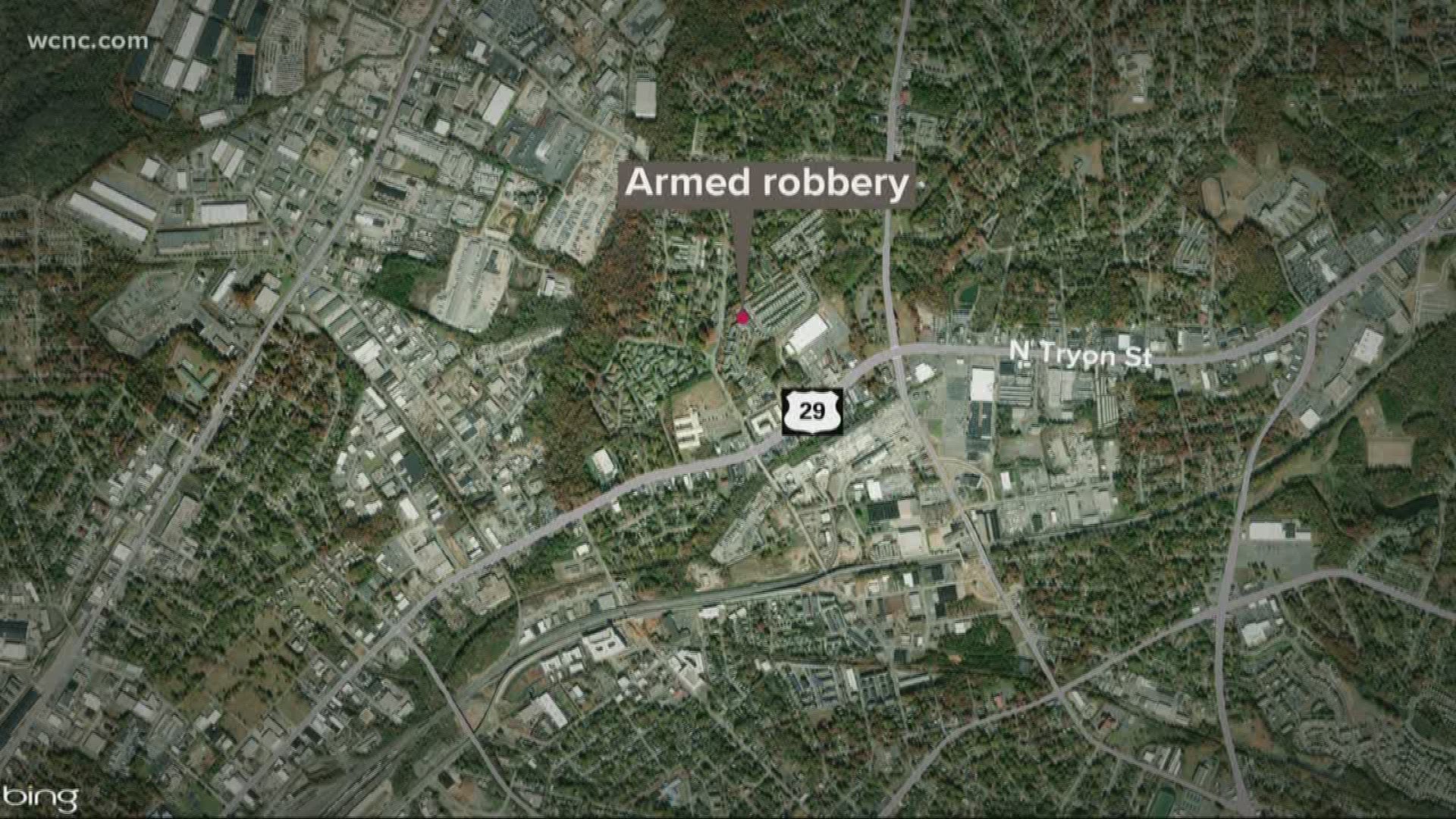 Police said a man was carjacked at an apartment complex by two suspects in north Charlotte.