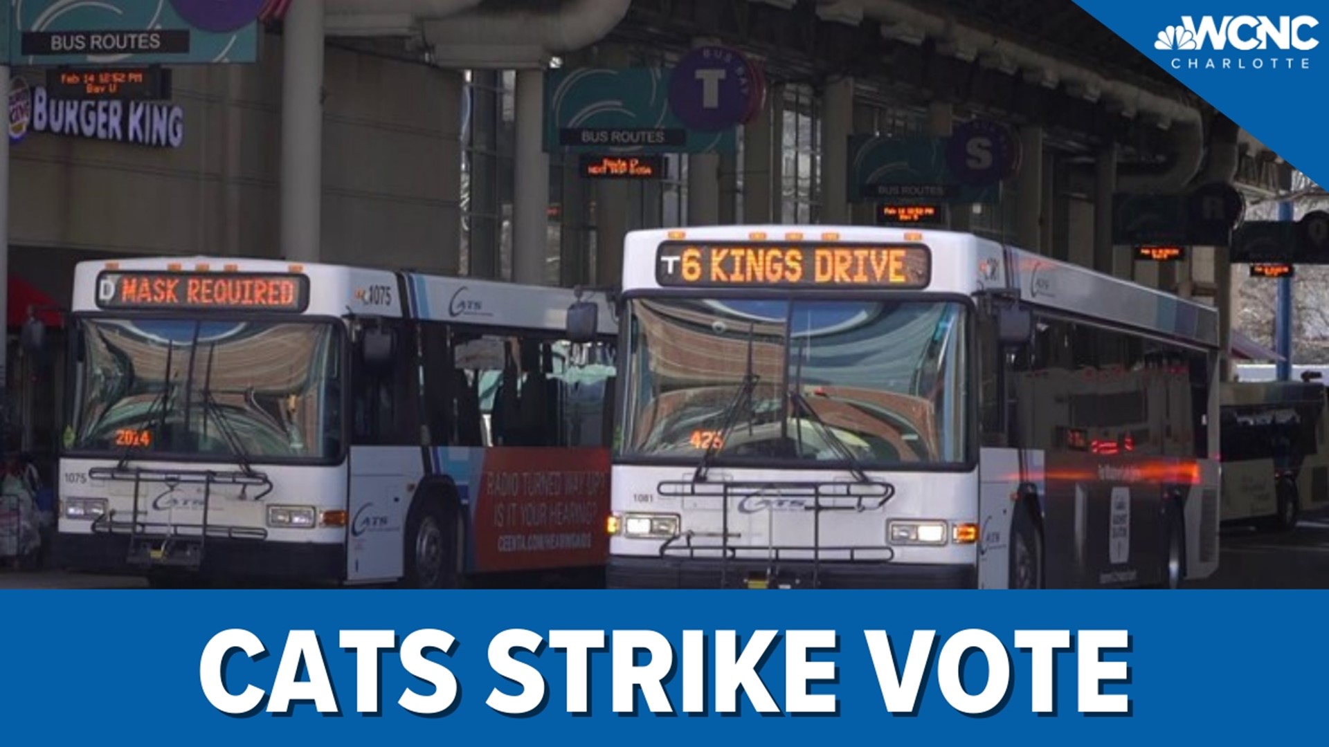 CATS provides 6.5 million rides a year on buses and rail systems. Those who ride the bus could be impacted if CATS transit workers choose to go on strike.