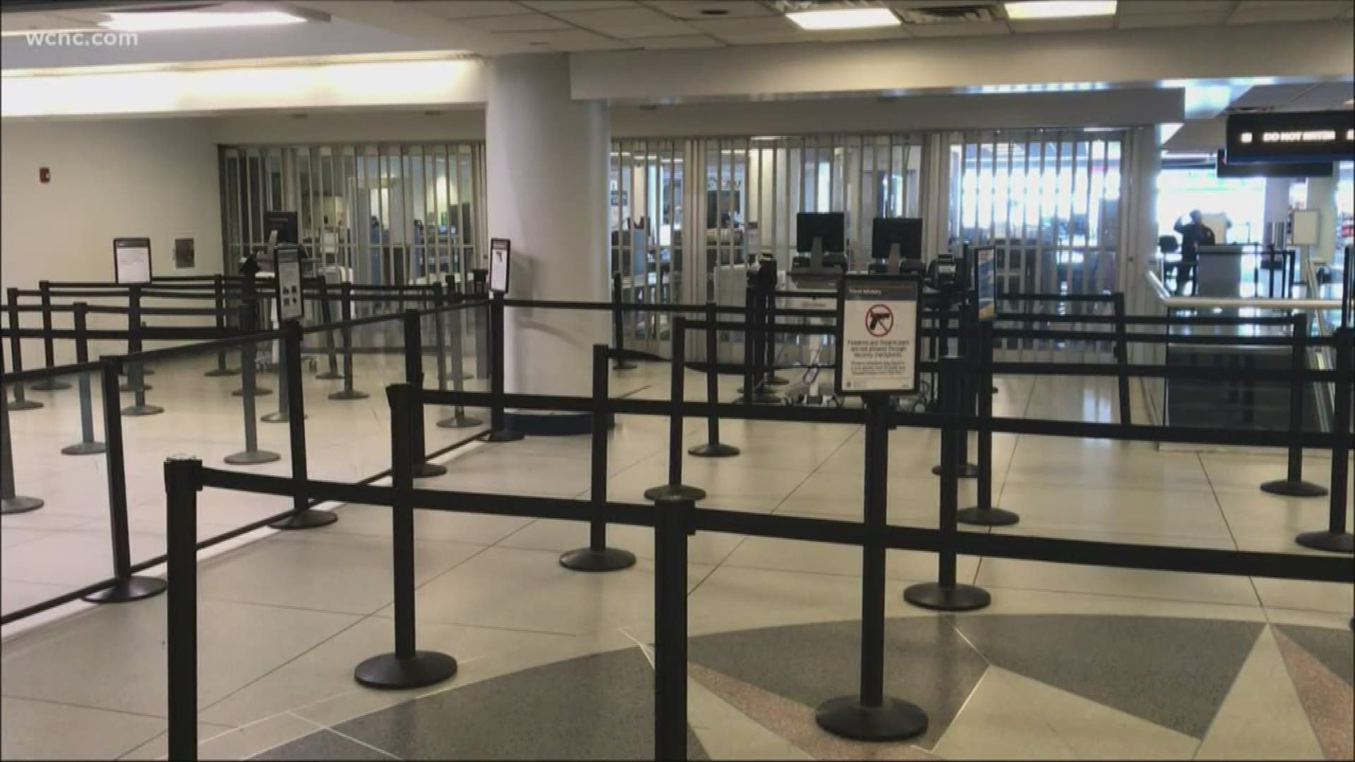 Airports nationwide are looking like ghost towns as travel is considered risky during the COVID-19 pandemic.