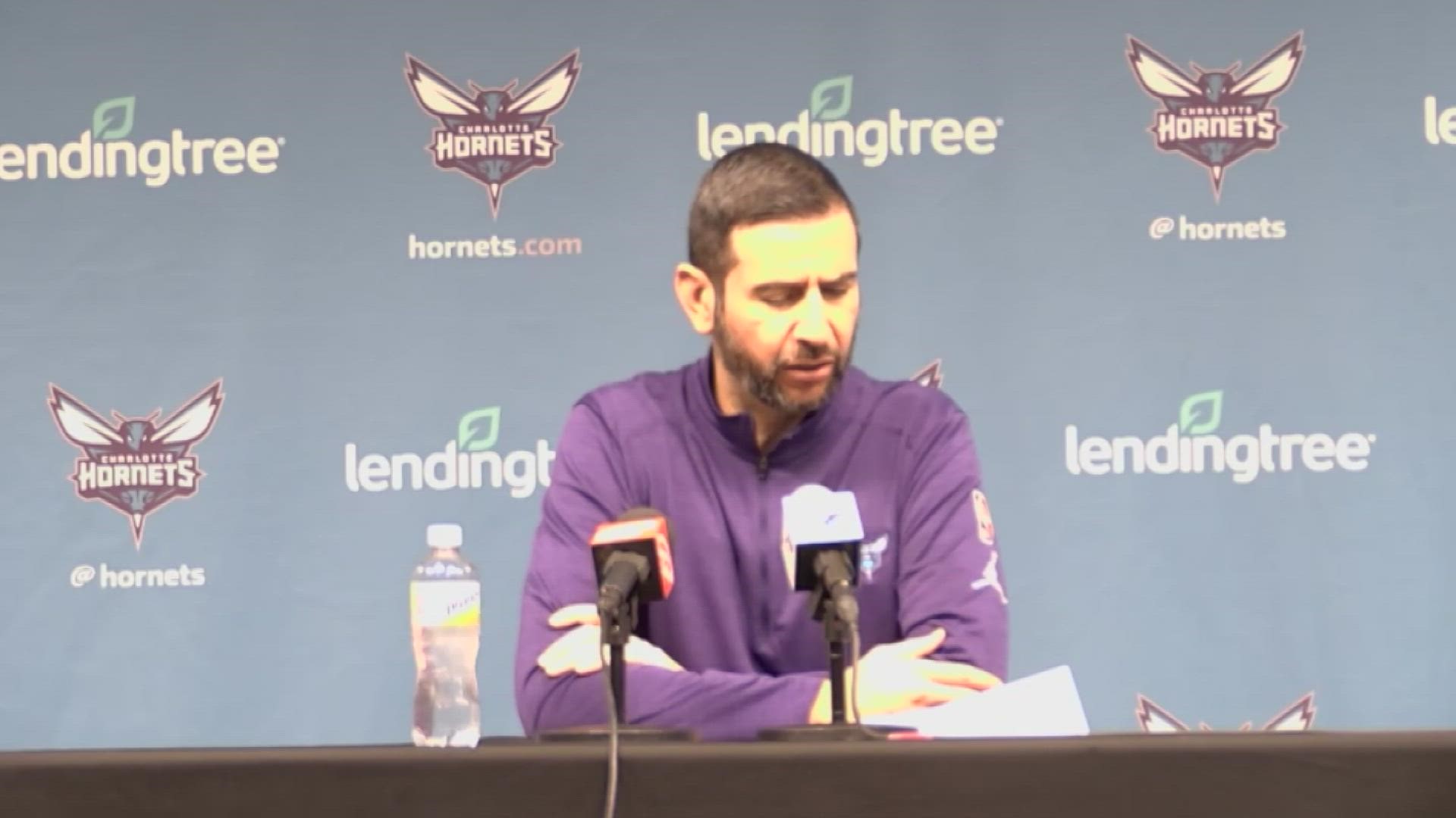 The Hornets played without five rotational players including last year’s NBA Rookie of the Year LaMelo Ball due to NBA health and safety protocols.