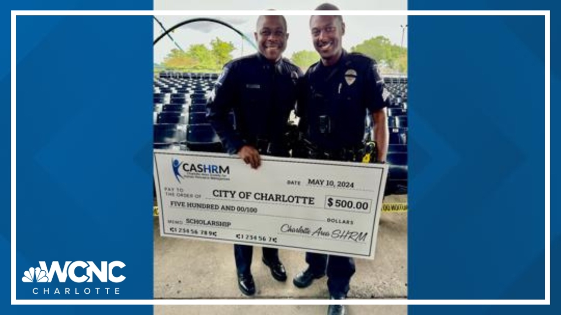 CMPD officer Sergeant Jeffrey Joseph named employee of the year | wcnc.com