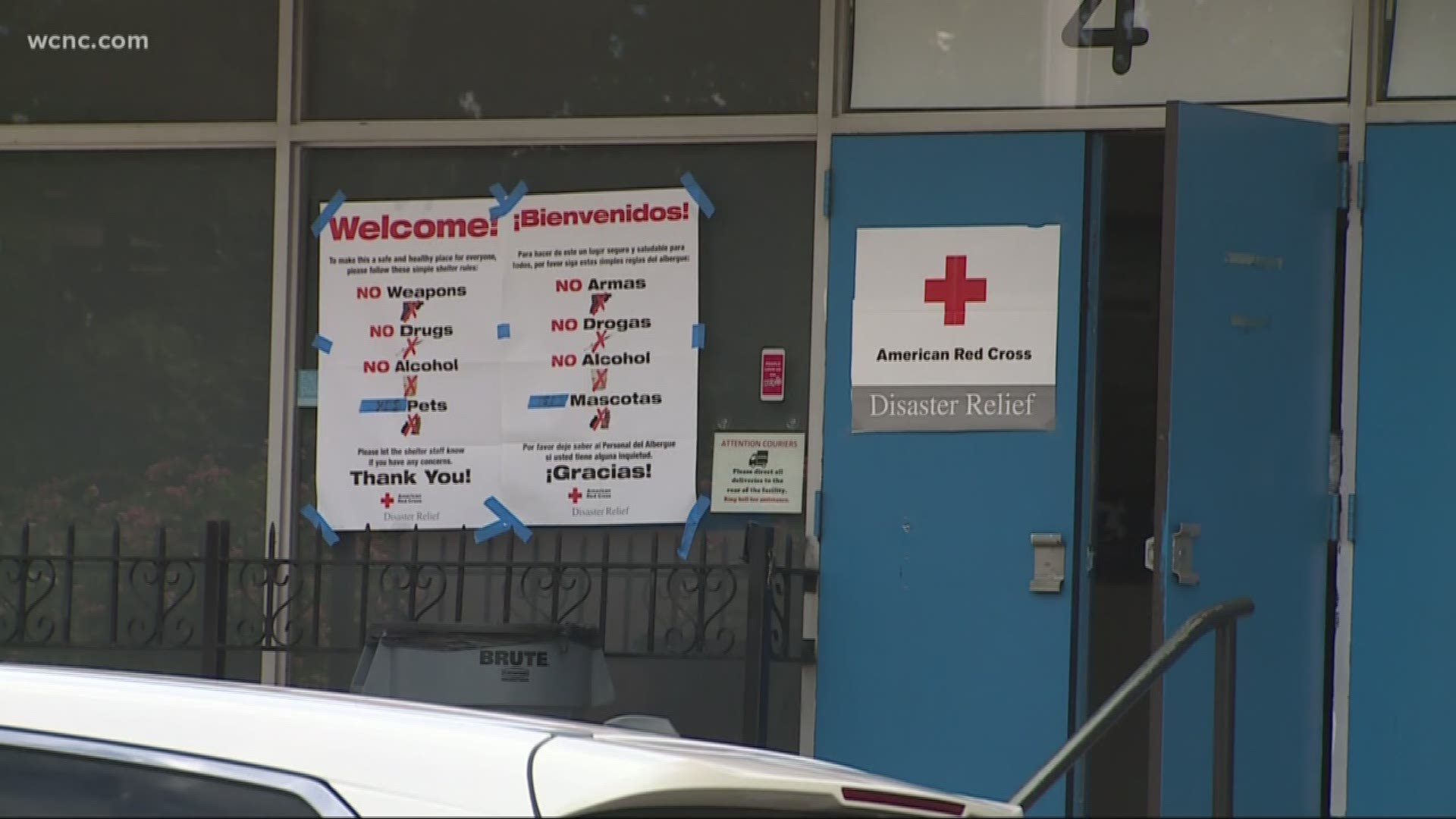 Monroe Middle School Red Cross Shelter in Union County found alternative locations for two sex offenders with the government covering the expense. Red Cross wanted to make sure shelter residents felt safe.