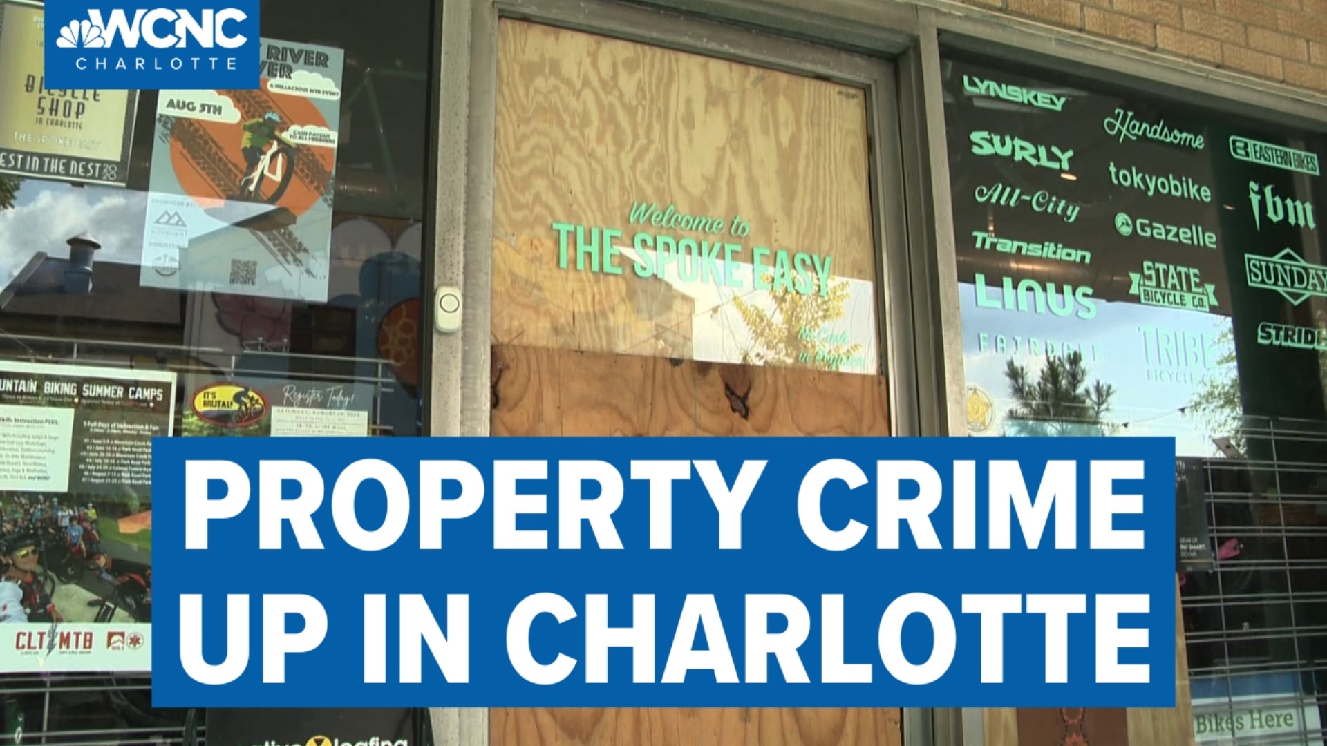 CMPD reported property crime is up 16% from last year as thousands of people fall victim to burglaries, thefts, and car break-ins.