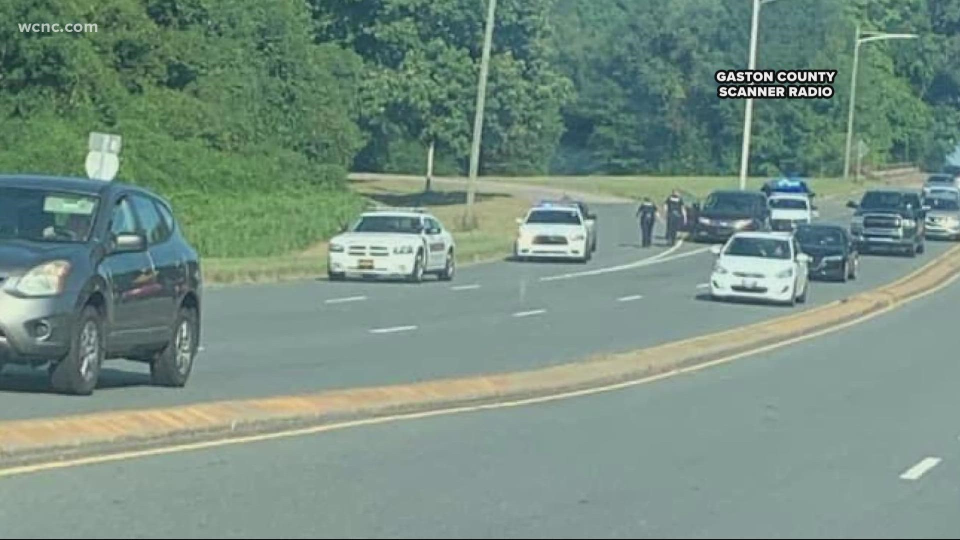 A car chase ended with three people arrested, including a child, who was driving. Mooresville Police said a new technology helped with the capture.