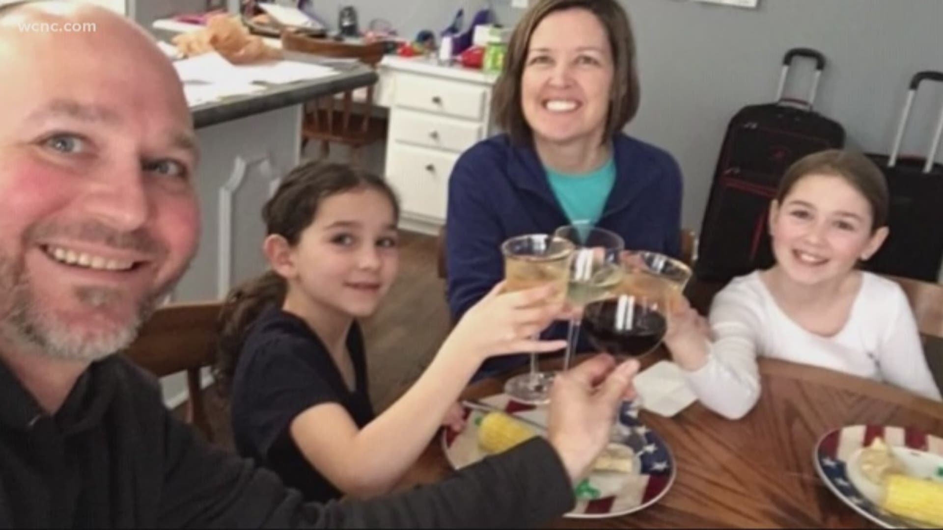 After spending days cooped up in their home, this Charlotte family decided to take virtual trip to Italy without ever leaving their home.