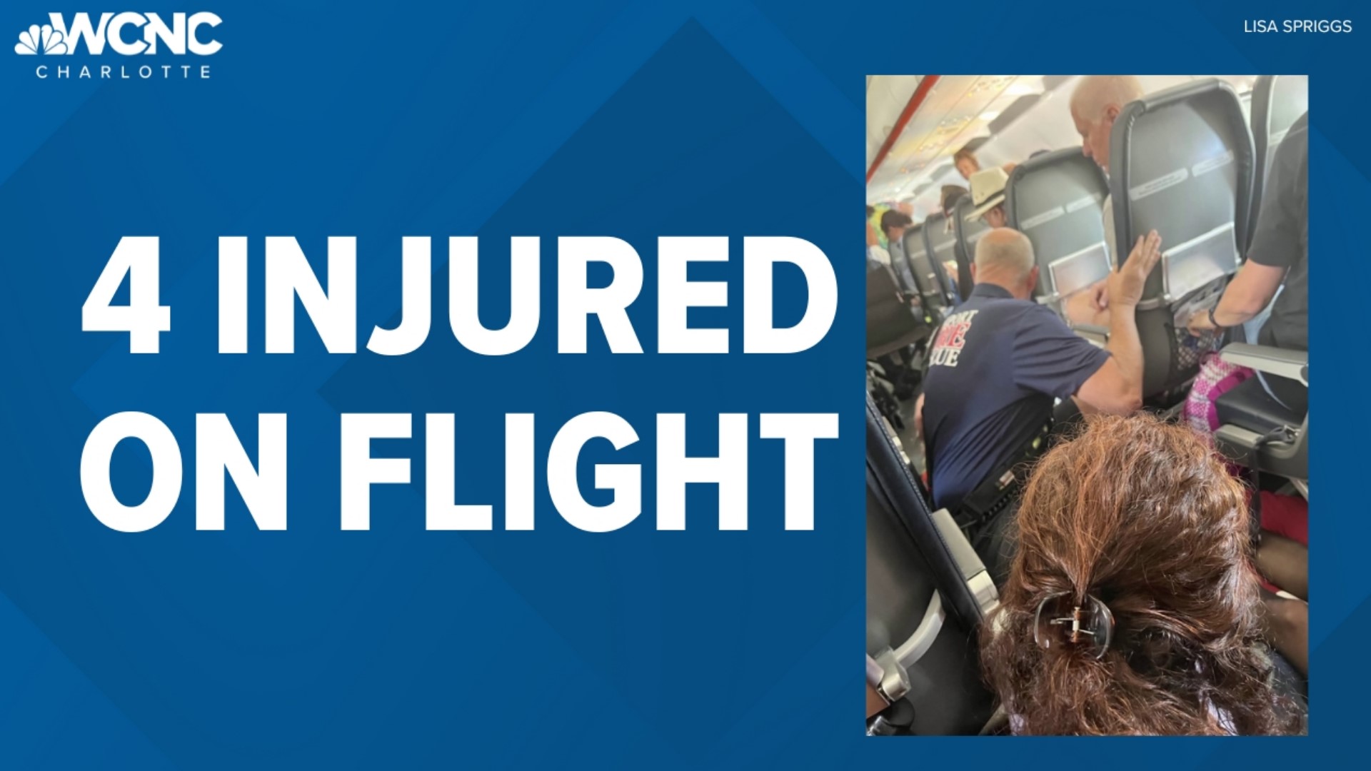 According to airport officials, passengers and crew members were injured when Allegiant Air flight 227 from Asheville hit some turbulence on its way to Florida.