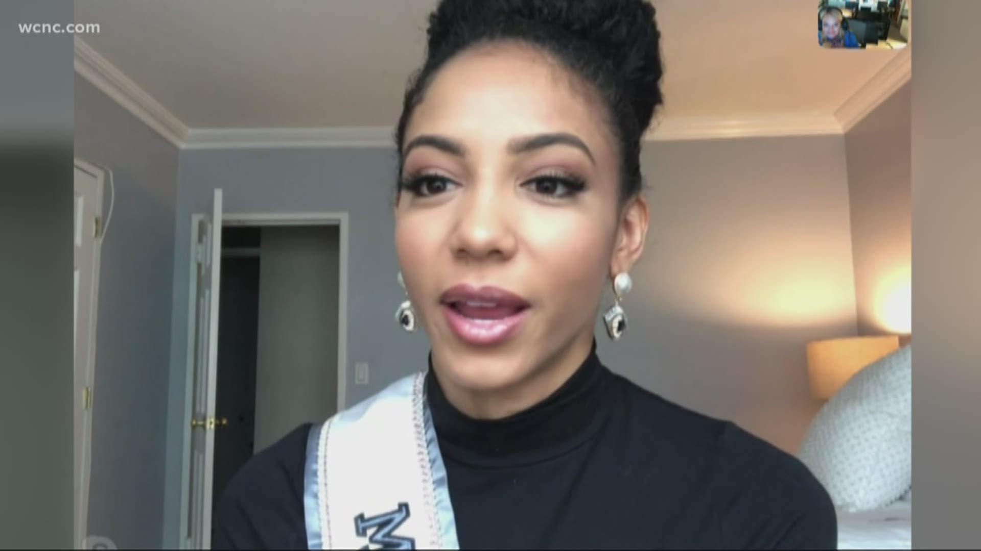 The newly crowned Miss USA Chesley Kryst talked with NBC Charlotte about how she felt to win the crown and how important it is for all young girls to follow their dreams.