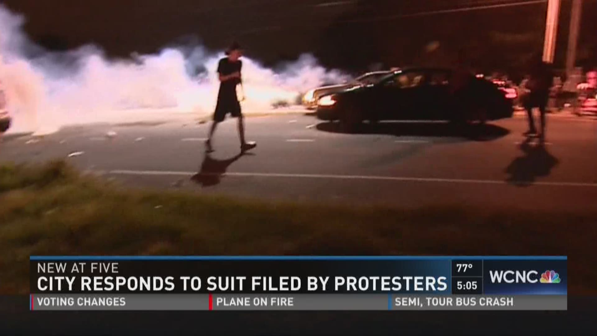 NBC Charlotte obtained court documents that show how the City is responding to a lawsuit filed by seven protesters.