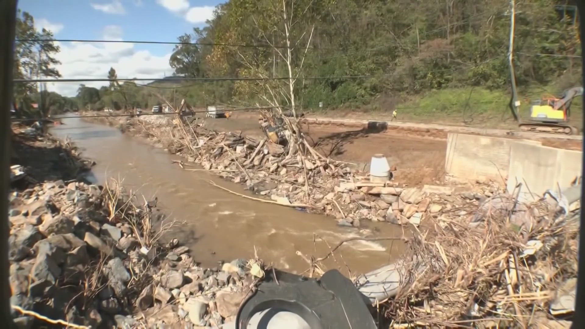 Many residents in Buncombe County are still waiting on drinkable tap water. Officials continue to hand out bottled water to residents.