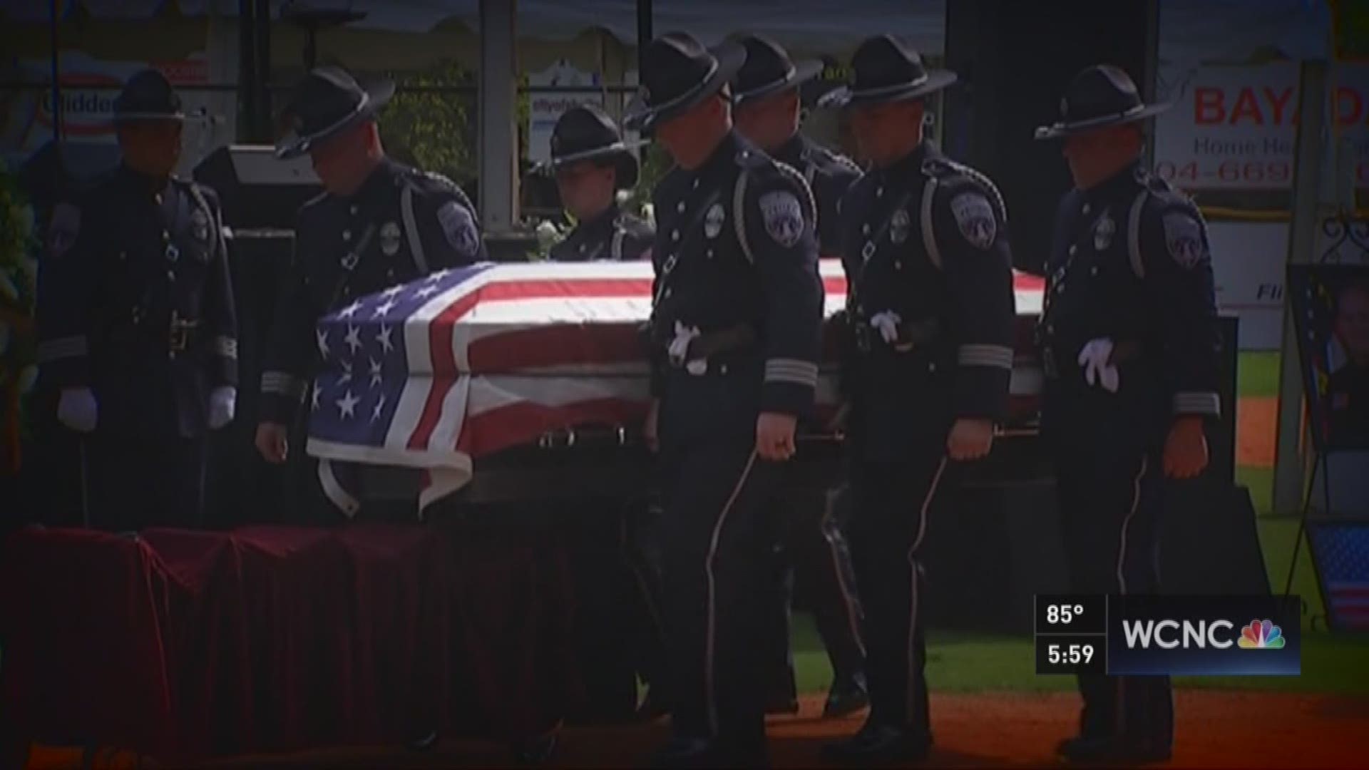 Fallen Shelby Police officer memorialized Friday | wcnc.com