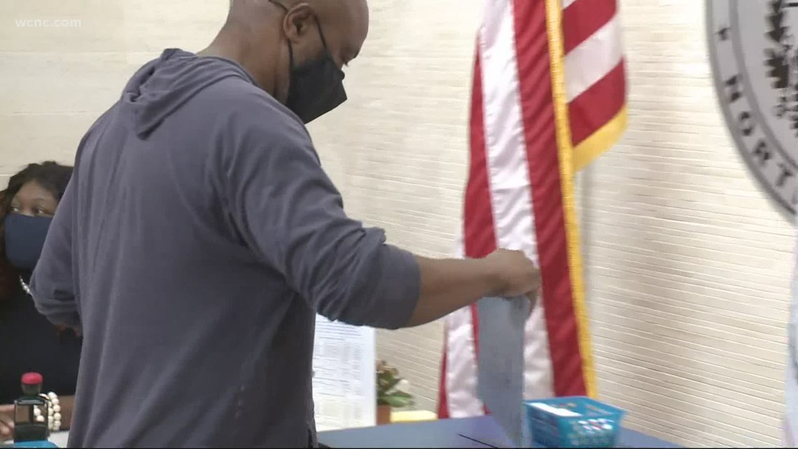 Early voting sites for Union County, NC