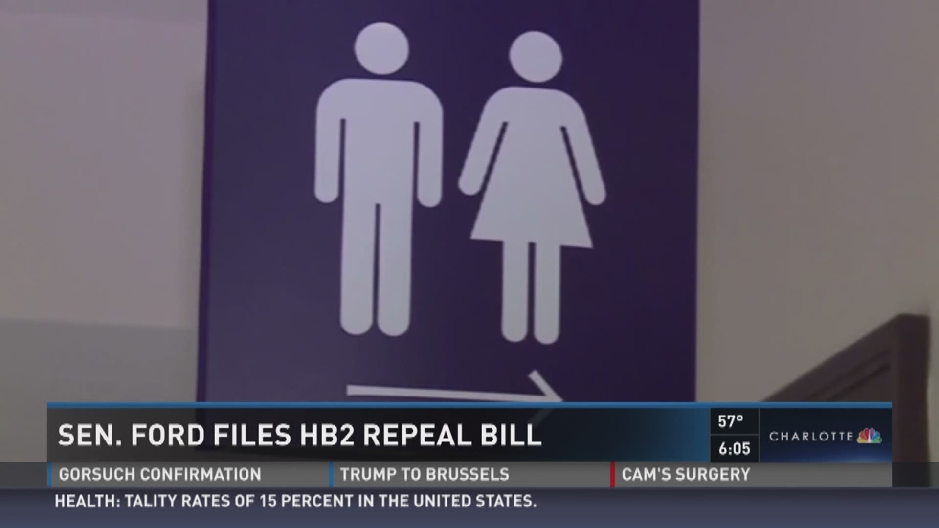 Mecklenburg County-based senator Joel Ford has filed a bill in the North Carolina General Assembly aimed at repealing House Bill 2.